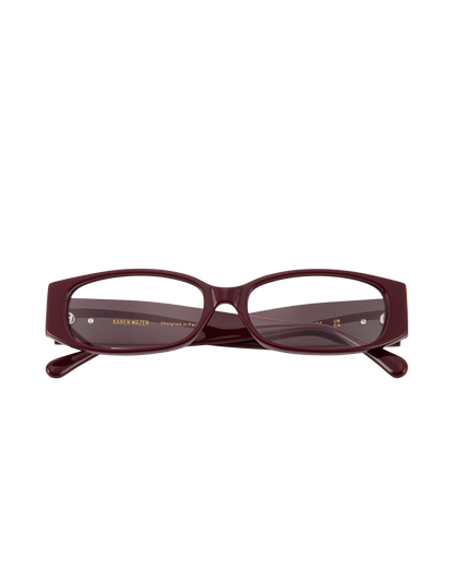 Tala - Burgundy Eyeglasses