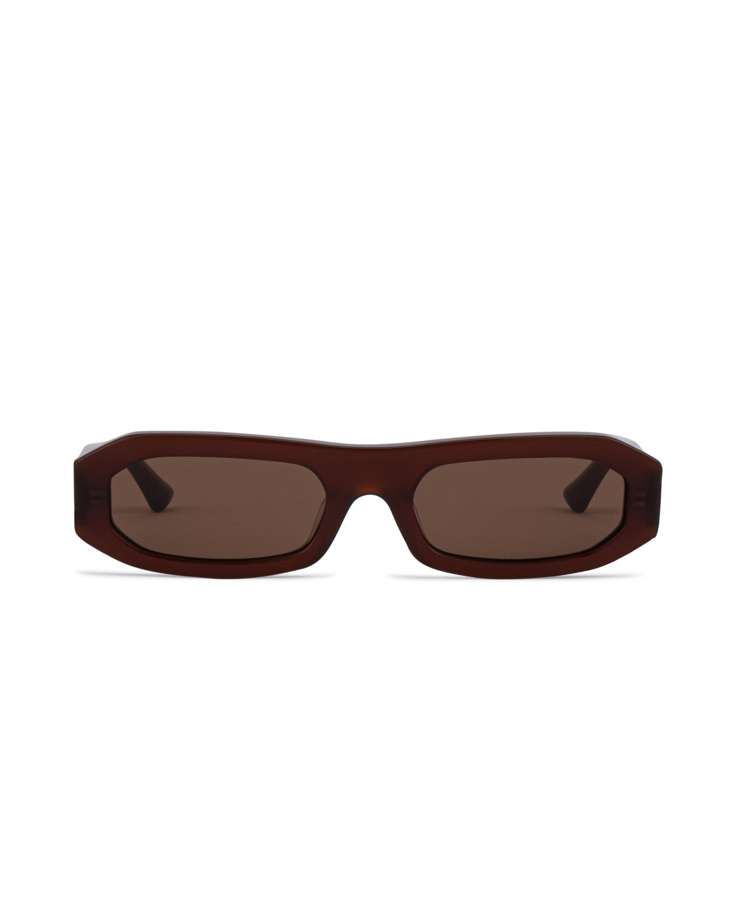 Hazel - Burgundy - Sunglasses - KAREN WAZEN