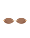 Vicky - Brown Sunglasses