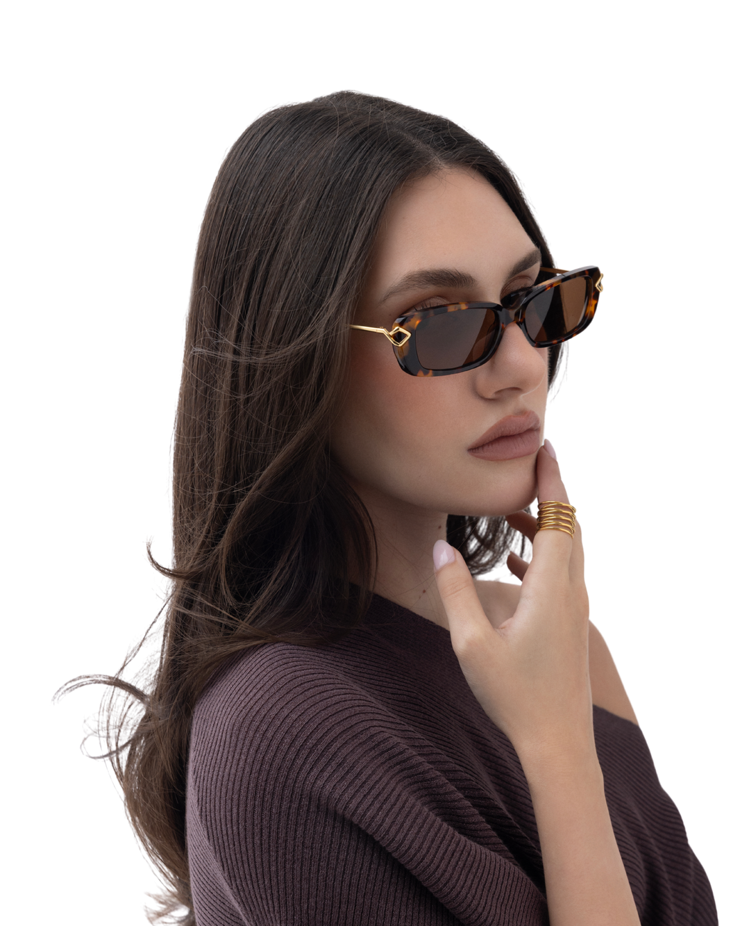 Zina - Tortoise Sunglasses