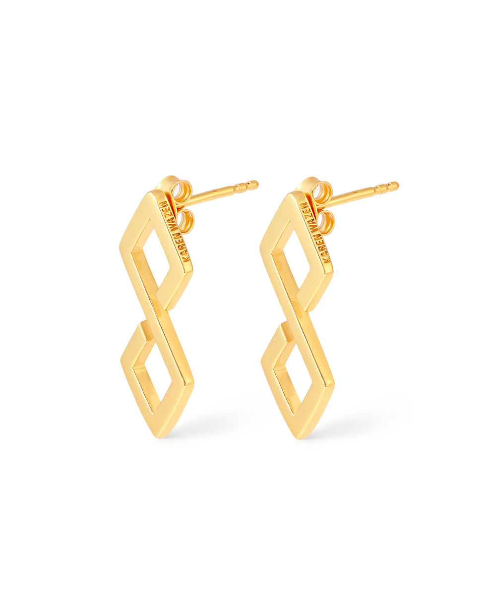 Bond - Gold 25MM Earrings