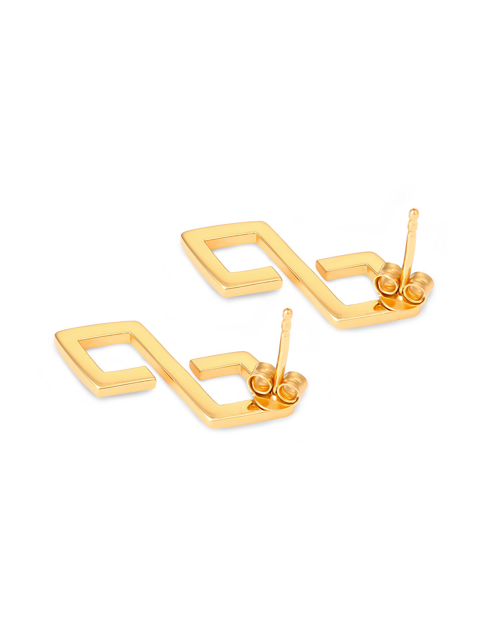 Bond - Gold 25MM Earrings